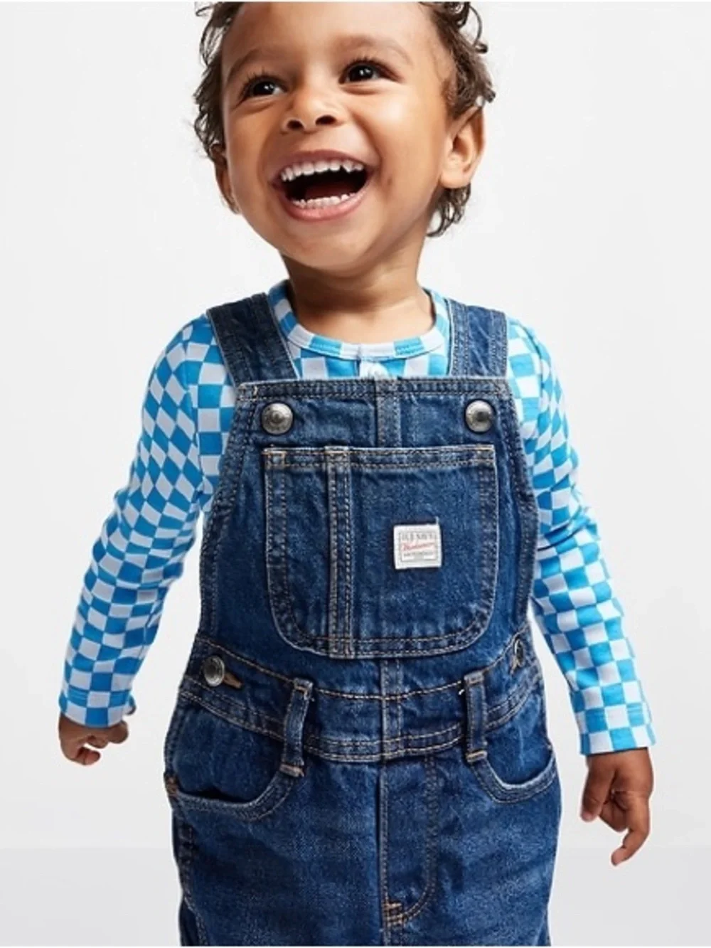 3/$20⚡️ Old Navy Dark Wash Unisex Workwear Jean Overalls Denim Y2K Inspired